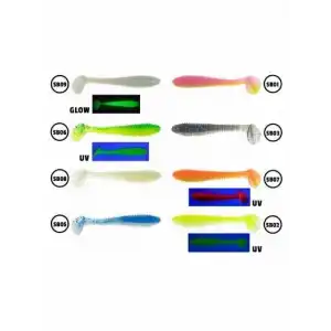 Fujin Round Bait 100mm Silikon Balık