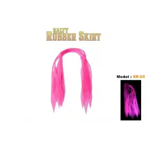 Fujin Rubber Skirt Düz Püskül Set #SR-05