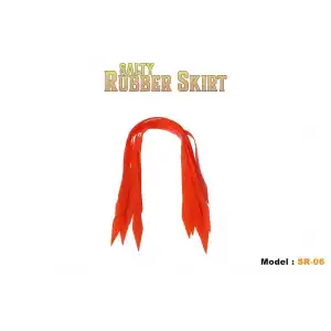Fujin Rubber Skirt Düz Püskül Set #SR-06