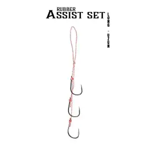 Fujin Rubber Üç Kancalı Assist Long Size-Uzun H21-01