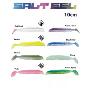 Fujin Salt Eel Body 10cm x3 Silikon Yem Gövde