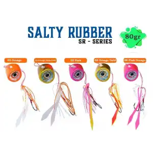 Fujin Salty Rubber 80gr SR Serisi Tai Rubber Set