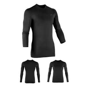 Fujin Seamless Termal İçlik Black Üst