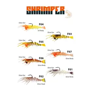 Fujin Shrimper 75mm 8.5gr Silikon Karides