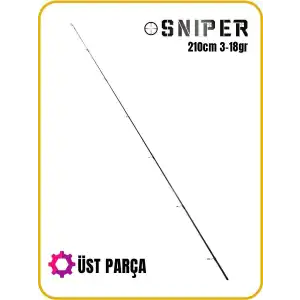 Fujin Sniper 210cm 3-18gr Üst Parça
