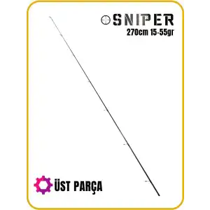 Fujin Sniper 270cm 15-55gr Üst Parça
