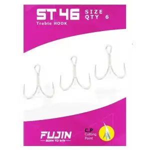 Fujin ST46 Üçlü Maket Balık İğnesi