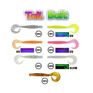 Fujin Tail Bait 105mm Silikon Balık