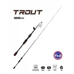 Fujin Trout 165cm 05-6gr Teleskopik Alabalık Kamışı