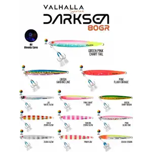 Fujin Valhalla Darksea 80gr Metal Jig Yem