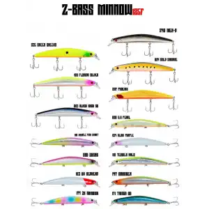 Fujin Z-Bass Minnow 125F 21gr Maket Balık