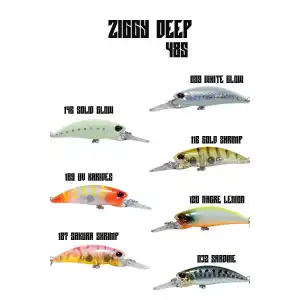 Fujin Ziggy Deep 48S 48mm 4.5gr  Maket Balık