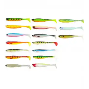 Lucky John Basara 3D Soft Swim 5 (12.7 cm) 4P Silikon Yem