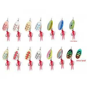 Lucky John Spin X Round Döner Kaşık 8 Gr No:3