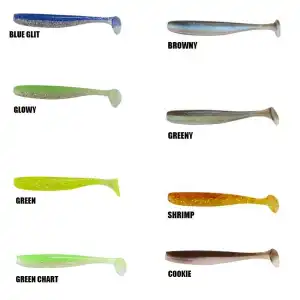 Ryuji Slim Shaker 10cm Silikon Yem (6 Adet)