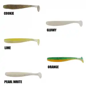 Ryuji Slim Shaker 6.5cm Silikon Yem (10 Adet)