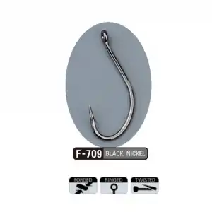 Sasame F-709 BL Nickel Seigo Ringed İğne