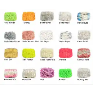 Sasi Silikon 6.5cm 100P