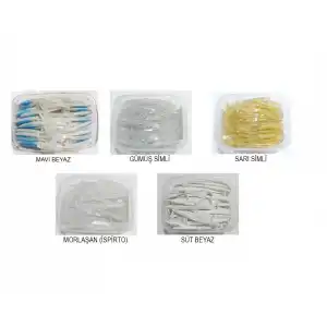 SASİ SİLİKON ZARGANA DELİKLİ 8.5 CM