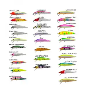 Sea Horse Down-Wily 60 Mm 3.4 Gr Glow Bar