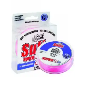 Sufix Super 21 Fluorocarbon Misina Pink