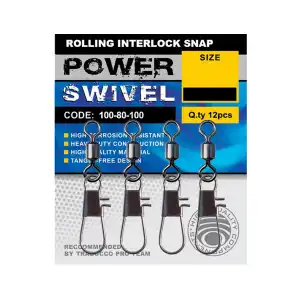 Trabucco Rolling İnterlock Snap Klipsli Fırdöndü