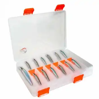 14 Bölmeli Seperatörlü Sahte Balık Kutusu Büyük Boy