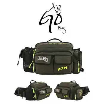 Fujin AjiGo Bel Çantası Khaki - Balıkçı Çantası