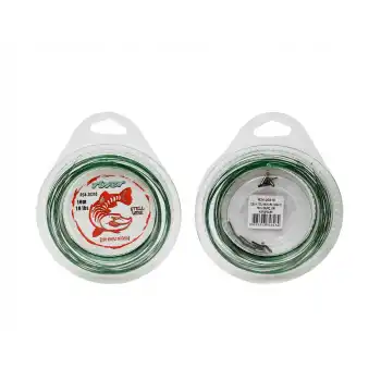 ÇELİK TEL MAKARA 10M+12 TEKLİ BURÇ YEŞİL