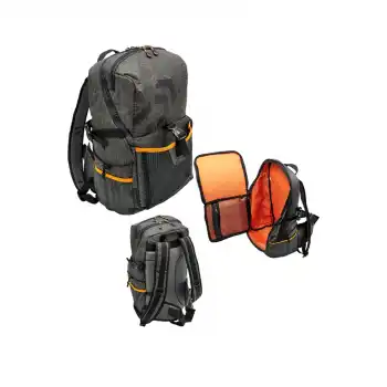 DAIWA SIRT ÇANTASI 25L GRİ TURUNCU 50*30*15CM