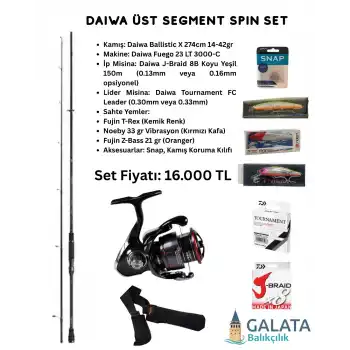Daiwa Üst Segment Spin Seti