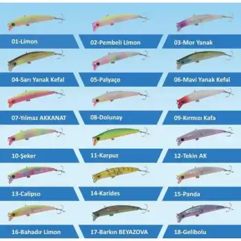 Ege Fish V Gaga 92mm 15.5 Gr Maket Balık