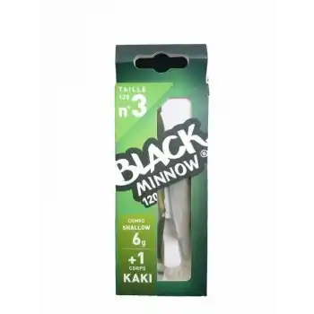 Fiiish BM120/3 BM639 Combo Shallow 6gr Kaki Silikon Yem