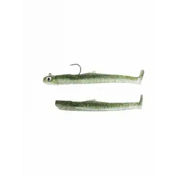 Fiiish Mud Digger MD90 / MD7003 Combo 10gr Ghost Minnow Silikon Yem