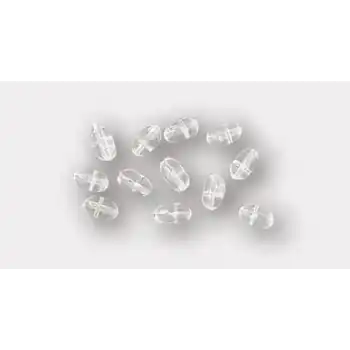 Fladen 4 Yön Şeffaf Boncuk 12P