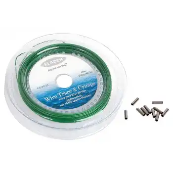 Fladen Çelik Tel Makara 10M - Yeşil