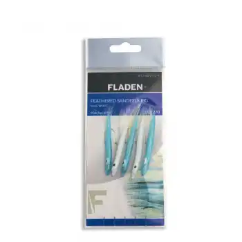 FLADEN SABIKI FEATHERED  BLUE/WHİTE 2/0 5K