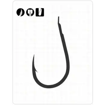 Fudo 0001 Delta Chinu Tırtıklı Pala Black Nikel İğne