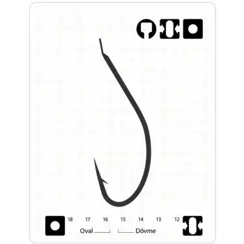 Fudo 1401 Akita Kitsune Black Nikel İğne