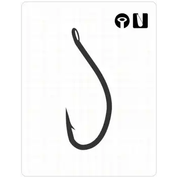 Fudo 2401 Carp Black Nikel Sazan İğnesi