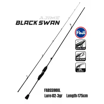 Fujin Ajime Black Swan 175cm 02-3gr Aji LRF Kamışı