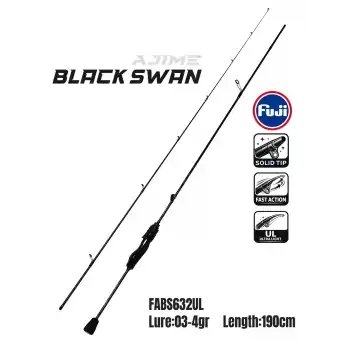 Fujin Ajime Black Swan 190cm 03-4gr Aji LRF Kamışı