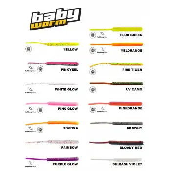 Fujin Baby Worm 5,2cm Floating LRF Silikonu