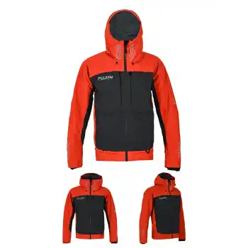 Fujin Bigsea Offshore Jacket Grey Orange