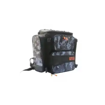 Fujin Black Camo Back Pack - Balıkçı Sırt Çantası