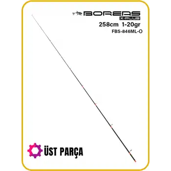 Fujin Boreas 258cm 1-20gr Orange Üst Parça