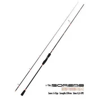 Fujin Boreas Bream 230cm 1-15gr Orange FBSB-762KR