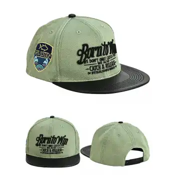 Fujin BTW Leather Visor Şapka Light Green