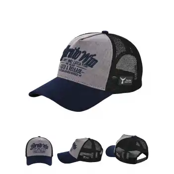 Fujin BTW Trucker Şapka Black Grey Navy