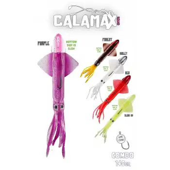 Fujin Calamax 140gr Combo Squid Silikon Yem